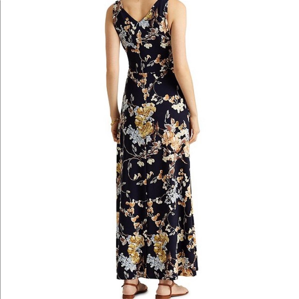 Lauren Ralph Lauren Floral Sleeveless Maxi Dress. - Picture 3 of 12